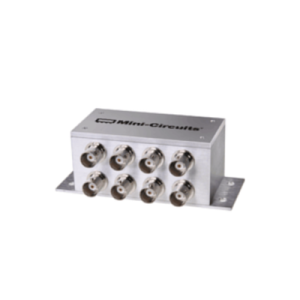 combinador / divisor de potencia de 1 a 8 salidas bnc, 0.8 db, 1 watt, 30 db de aislamiento.