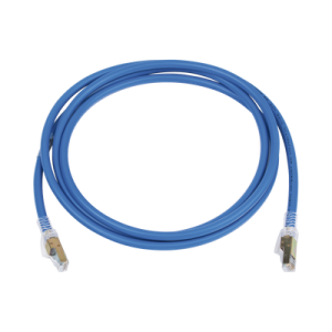 patch cord z max cat6a utp, cm/ls0h, 7ft, color azul