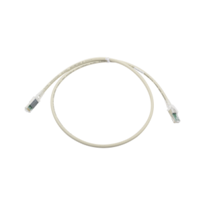 patch cord z max cat6a s/ftp, cm/ls0h, 3ft, color gris, versión bulk (sin empaque individual)