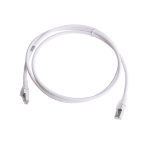patch cord z max cat6a s/ftp, cm/ls0h, 5ft, color blanco, versión bulk (sin empaque individual)