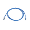 patch cord z max cat6a s/ftp, cm/ls0h, 5ft, color azul, versión bulk (sin empaque individual)