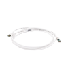 patch cord z max cat6a s/ftp, cm/ls0h, 7ft, color blanco, versión bulk (sin empaque individual)