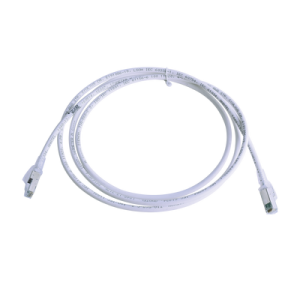 patch cord z max cat6a s/ftp, cm/ls0h, 7ft, color blanco, versión bulk (sin empaque individual)