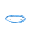 patch cord z max cat6a s/ftp, cm/ls0h, 7ft, color azul, versión bulk (sin empaque individual)