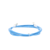 patch cord z max cat6a s/ftp, cm/ls0h, 7ft, color azul, versión bulk (sin empaque individual)