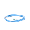 patch cord z max cat6a s/ftp, cm/ls0h, 7ft, color azul, versión bulk (sin empaque individual)