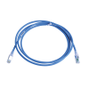 patch cord z max cat6a s/ftp, cm/ls0h, 7ft, color azul, versión bulk (sin empaque individual)