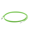patch cord z max cat6a s/ftp, cm/ls0h, 7ft, color verde