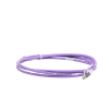 patch cord z max cat6a s/ftp, cm/ls0h, 7ft, color violeta, versión bulk