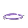 patch cord z max cat6a s/ftp, cm/ls0h, 7ft, color violeta, versión bulk