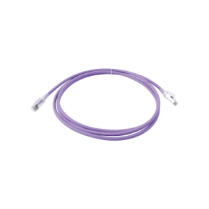 patch cord z max cat6a s/ftp, cm/ls0h, 7ft, color violeta, versión bulk