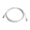 patch cord z max cat6a s/ftp, cm/ls0h, 10ft, color blanco, versión bulk (sin empaque individual)