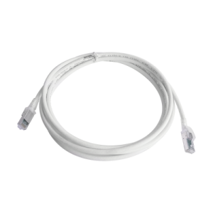 patch cord z max cat6a s/ftp, cm/ls0h, 10ft, color blanco, versión bulk (sin empaque individual)