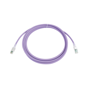 patch cord z max cat6a s/ftp, cm/ls0h, 10ft, color violeta, versión bulk