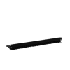patch panel z max, de 24 puertos, modular (vacío), plano, 1ur