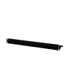 patch panel z max, de 24 puertos, modular (vacío), plano, 1ur