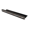 patch panel z max, de 24 puertos, modular (vacío), plano, 1ur