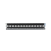 patch panel z max, blindado, de 24 puertos, modular (vacío), plano, 1ur