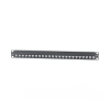 patch panel z max, blindado, de 24 puertos, modular (vacío), plano, 1ur