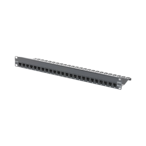 patch panel z max, blindado, de 24 puertos, modular (vacío), plano, 1ur