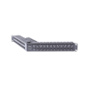 patch panel z max de 48 puertos, blindado, modular (vacío), angulado, 1ur