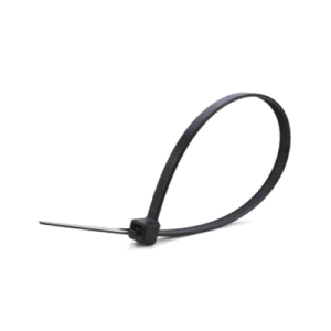 corbata o cincho de nylon color negro, 7.6 x 400mm (100 piezas)