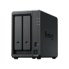 nas synology diskstation ds725+ | 2 bahías | expandible hasta 7 unidades | 2 ranuras m.2 nvme | puerto 2.5gbe | rendimiento 276 mb/s lectura y 224 mb/s escritura | compatible con unidad de expansión dx525.