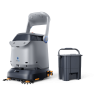 robot de limpieza automático c40 / modo de limpieza doble barrido + aspirado / potencia de succión 23500pa / tanque de agua limpia 16l / tanque de agua sucia 14l / batería lfp 25.6v 50ah / pantalla de operación 11.6 pulgadas /