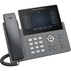teléfono ip wi fi, grado operador, 12 líneas sip con 6 cuentas, pantalla táctil 7", puertos gigabit, bluetooth, poe, codec opus, ipv4/ipv6 con gestión en la nube gdms