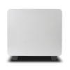 subwoofer activo de 10in | diseño down firing | 300w rms | recinto sellado | acabado blanco
