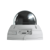 cámara unifi protect g5 ai dome blanco, para interior o exterior, 4k (8mpx), Ángulo 109.9°. visión nocturna ir hasta 40m, detecciones inteligentes de rostros y placas, audio bidireccional, protección ip66, anti vandalismo