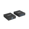 extensor usb 3.0 | hasta 100 m por cat6a | poc bidireccional 24 vcc | rs 232 | 4x usb a
