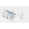 kit amplificador de señal celular 2g, 3g, 4g y 5g / mejora llamadas convencionales y volte / amplifica señal de telcel, at&t, movistar, bait,diri y más / cubre hasta 300 m² con una antena y hasta 900 m² con 3 antenas.
