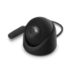 cámara de seguridad turret color negro / alimentación poe/ resistente a manipulaciones ik04/ sensor de imagen 1/1.8" 8mp/ ajuste manual 3 ejes
