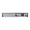nvr 8 megapíxel / 4 canales / h.265 / p2p wisenet / 4 puertos poe