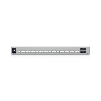 unifi switch pro hd capa 3, 24 puertos etherlighting / (22) puertos 2.5 gbe, (2) puertos 10gbe, (4) puertos 10g sfp+ unifi switch pro hd capa 3, 24 puertos etherlighting / (22) puertos 2.5 gbe, (2) puertos 10gbe, (4) puertos 10g sfp+