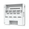 enterprise access hub/concentrador de acceso empresarial con control de entrada y salida de hasta 8 puertas y soporte de respaldo de batería