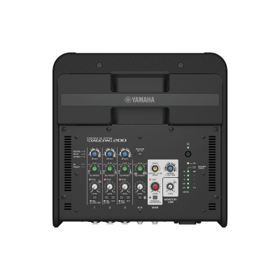 sistema de audio portátil 180w | altavoz 8" coaxial | consola de 5 canales | compatible con app stagepas controller | incluye batería recargable sistema de audio portátil 180w | altavoz 8" coaxial | consola de 5 canales | compatible con app stagepas controller | incluye batería recargable