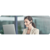 auricular dect inalámbrico wh63 e2 de yealink con certificación teams y cancelación de ruido profesional
