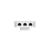 punto de acceso omada / wi fi 7 be5000 mu mimo 2x2 / 1 puerto 2.5 gbps / 1 puerto 2.5 gbps poe pass through / 2 puertos 2.5 gbps / mesh omada / operaciones multiencale (mlo) / configuración por controlador o stand alone / para montaje pared / alime