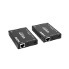 extensor hdmi™ sobre ip | codificador y decodificador | 150m por cable cat6 | compatible con red gigabit | video full hd | compresión ezcast | control ir unidireccional