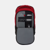 mochila vx sport evo deluxe backpack / fabricada en poliéster rojo.