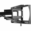 soporte de pared articulado paramount para pantallas 39" a 90" / extensión 542 mm / capacidad 68kg / vesa 200x100 a 600x400 mm / inclinación +15° 5° / pivote ±90°