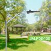 luminario urbano con fotocelda / 100w / flujo luminoso 16 000 lm / Ángulo de luz 105° 135° / ip65 / montaje en poste o brazo / vida Útil 50 000 h.