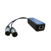 extensor de audio dante® 2ch xlr output adapter | entrada digital dante® | salida xlr balanceada/no balanceada | latencia configurable 1 5ms | hdmi 1.4 | hdcp 1.4 | poe ieee802.3af | usb c | transmisión 100m