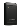 lector de proximidad omniprox / 125 khz hid compatible / ip65 interior exterior / wiegand output / 3 bezeles incluidos / rango lectura hasta 8.3 cm / con detección sabotaje Óptico