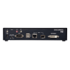 transmisor kvm sobre ip dvi d dual link 2k | resolución 2560x2048 @ 50hz | zero latency | sfp fiber 10 km | dual power o poe | aplicaciones atc | matrix system