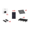 kit solar interconexion / 6 kw 220vca / inversor growatt / montaje incluido