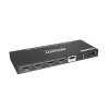 switch hdmi 4x1 | 8k@60hz 4:2:0 | 48 gbps | arc/earc | extracción de audio | gestión edid | control cec