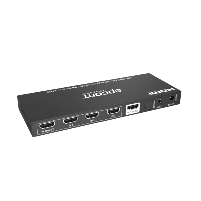 switch hdmi 4x1 | 8k@60hz 4:2:0 | 48 gbps | arc/earc | extracción de audio | gestión edid | control cec switch hdmi 4x1 | 8k@60hz 4:2:0 | 48 gbps | arc/earc | extracción de audio | gestión edid | control cec